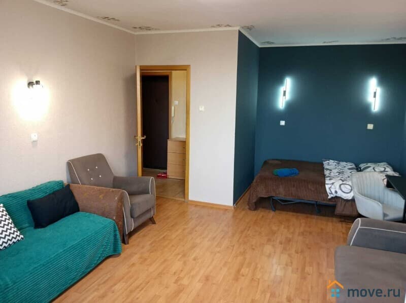 1-комн. апартаменты, 38 м²