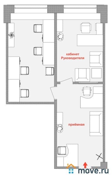 офис, 60 м&sup2;