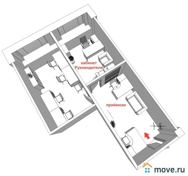 офис, 60 м&sup2;