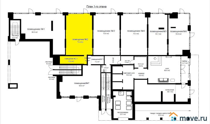 свободного назначения, 89.1 м²