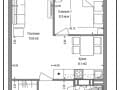 Продам двухкомнатную квартиру, 48.9 м², этаж 13 из 21. Фото 11