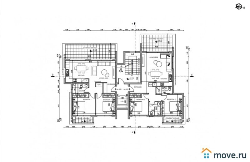 2-комн. квартира, 97 м²