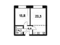 Продажа двухкомнатной квартиры, 478 м², 5 мин. до метро пешком, этаж 2 из 35. Фото 1
