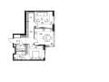 Продам двухкомнатную квартиру, 69.5 м², 15 мин. до метро пешком, этаж 19 из 22. Фото 1
