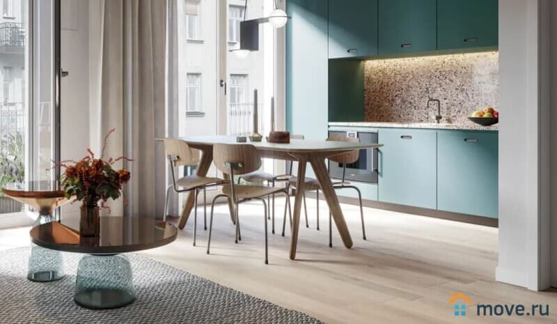3-комн. квартира, 63 м²