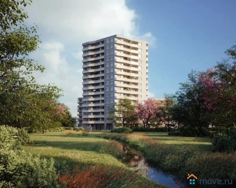 1-комн. квартира, 33.8 м²