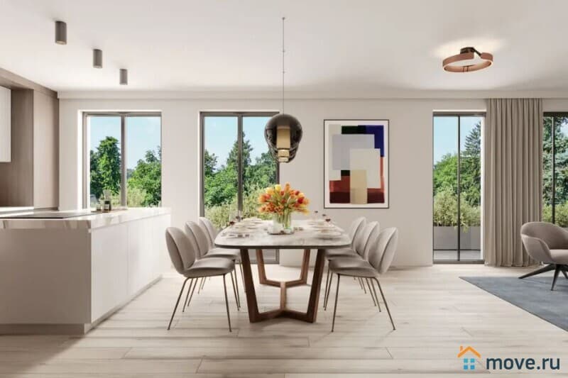 3-комн. квартира, 107.5 м²