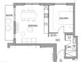 2-комн. квартира, 61.4 м²