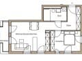 2-комн. квартира, 55 м²