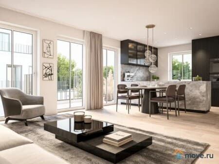 Продам 2-комнатную квартиру, 55 м², Мюнхен