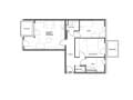 3-комн. квартира, 74.8 м²