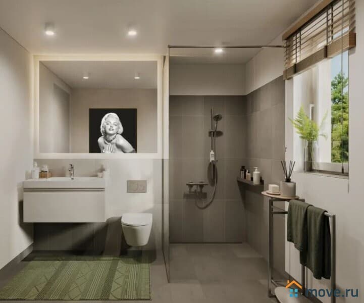 3-комн. квартира, 74.8 м²