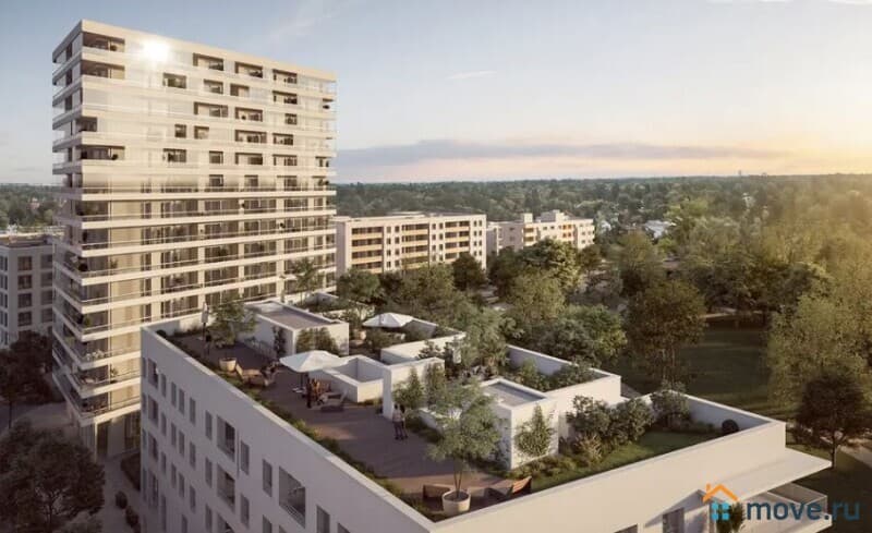 3-комн. квартира, 87.2 м²