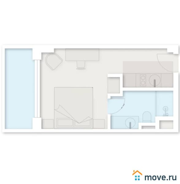 1-комн. квартира, 30 м²