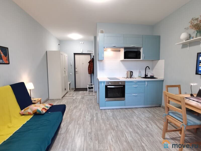 студия, 21.3 м²