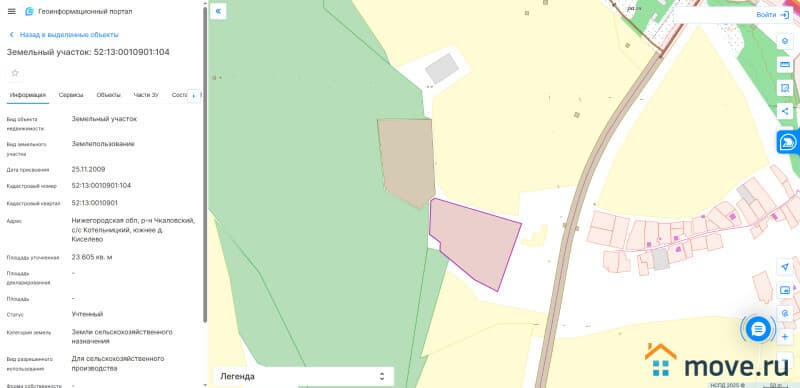 земля с/х назначения, 2.36 га