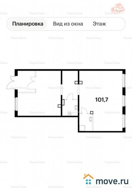 свободного назначения, 101 м²