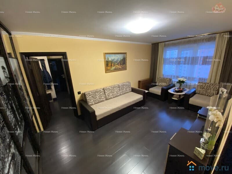 3-комн. квартира, 62.5 м²