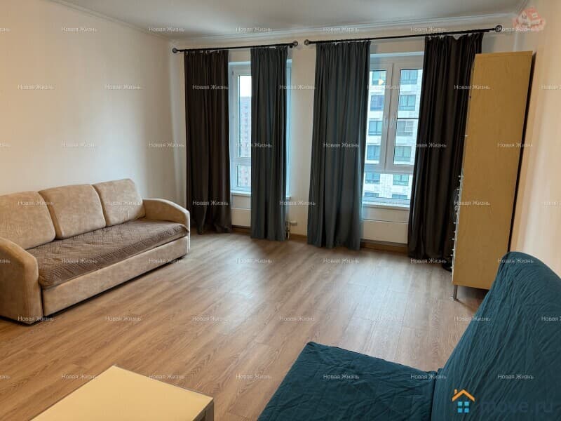 1-комн. квартира, 48.3 м²