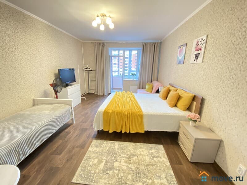 1-комн. квартира, 45.5 м²