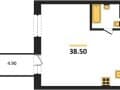 Продать однокомнатную квартиру, 40 м², этаж 11 из 22. Фото 1