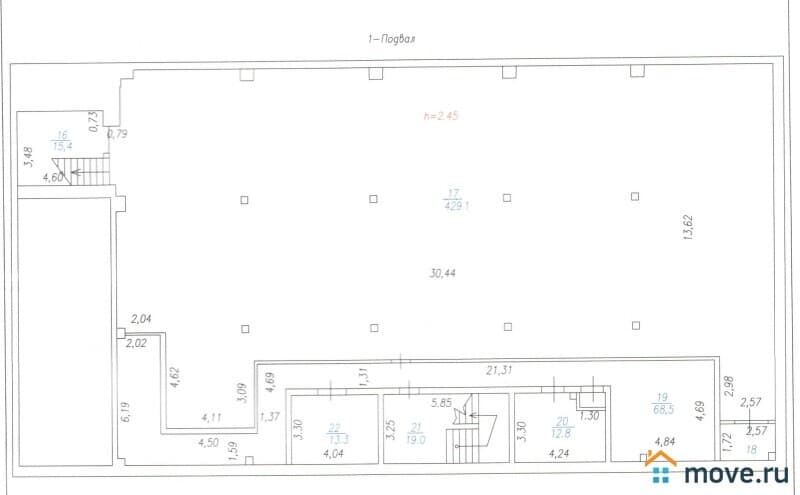 свободного назначения, 565 м²