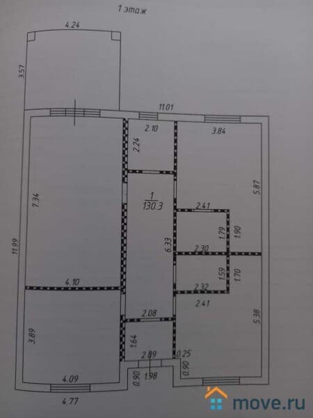 дом, 130 м², 4.1 сотки