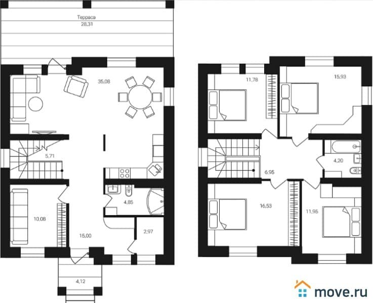 коттедж, 150 м²