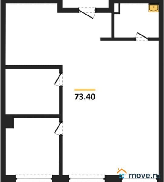 нежилое здание, 73 м&sup2;