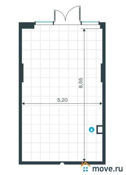 офис, 44 м&sup2;