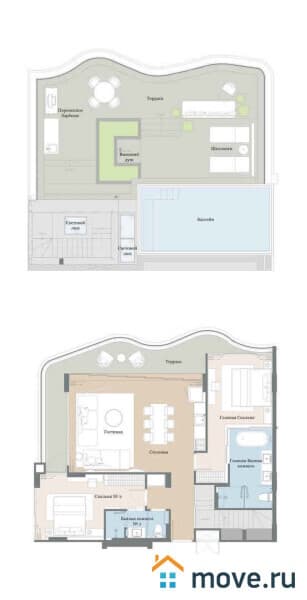 3-комн. квартира, 220 м²