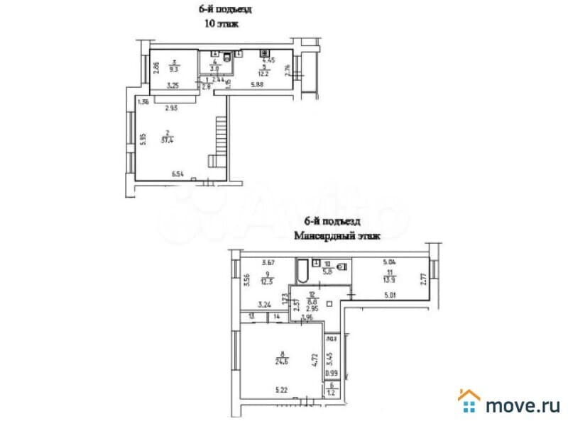 5-комн. квартира, 135 м²