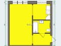 Продаю однокомнатную квартиру, 31.4 м², этаж 1 из 5. Фото 1