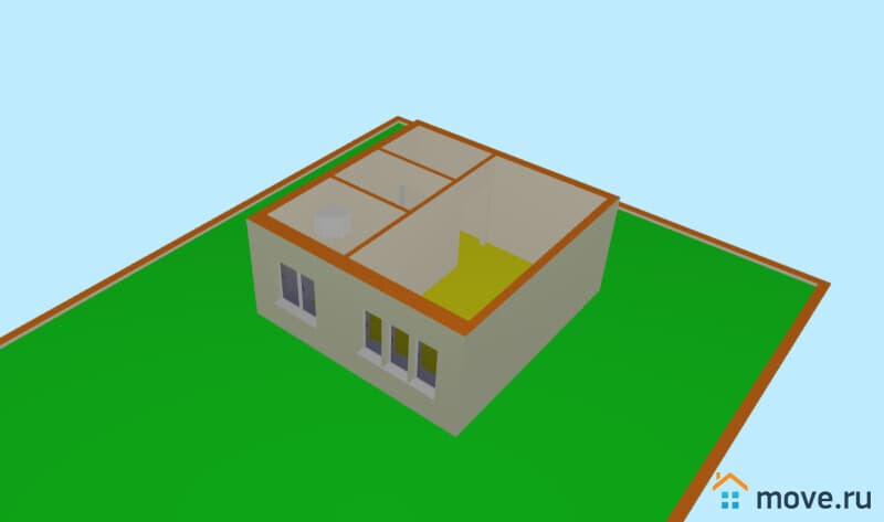 1-комн. квартира, 31.4 м²