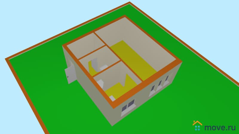 1-комн. квартира, 31.4 м²