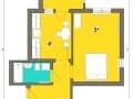 1-комн. квартира, 43 м²