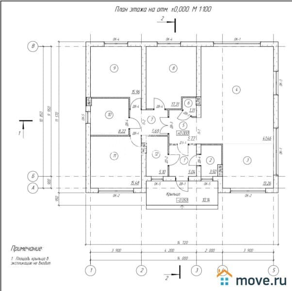 дом, 163.9 м²