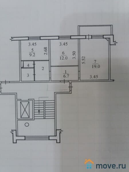 комната, 12 м²