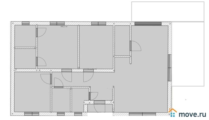 коттедж, 123 м², 6.3 сотки