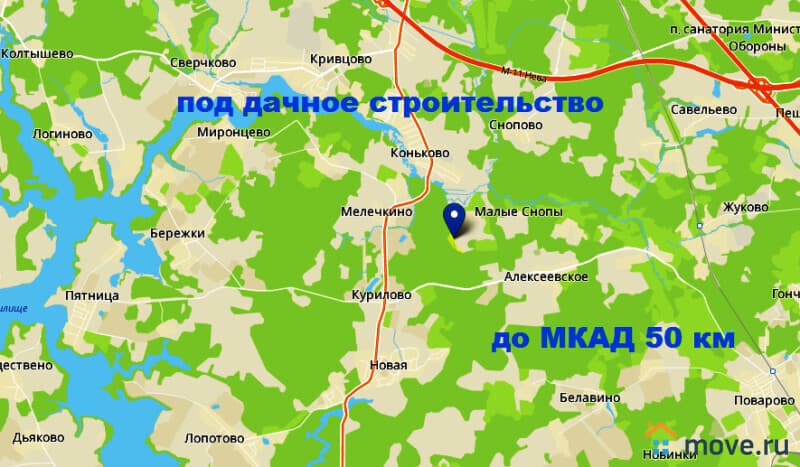 земля под ИЖС, 6.13 га