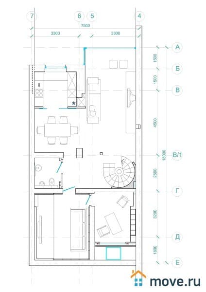 дом, 205 м², 2.07 сотки