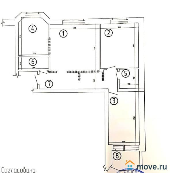 3-комн. квартира, 75 м²