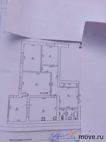 3-комн. квартира, 83.3 м²