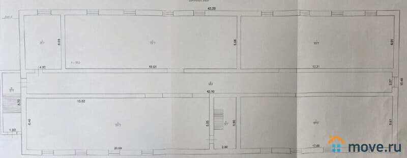 склад, 607 м²