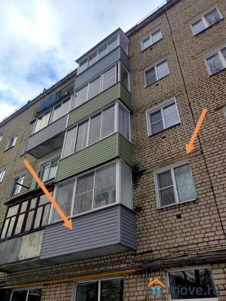 3-комн. квартира, 61.6 м²