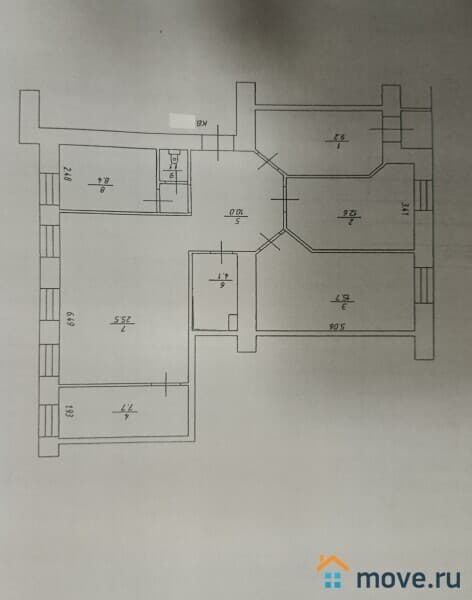 4-комн. квартира, 94.3 м²