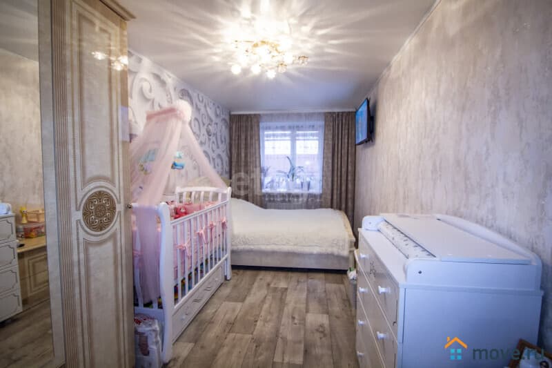 3-комн. квартира, 58.4 м²