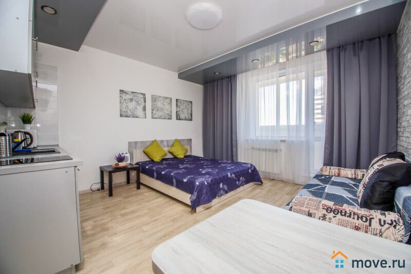 1-комн. апартаменты, 25.4 м²