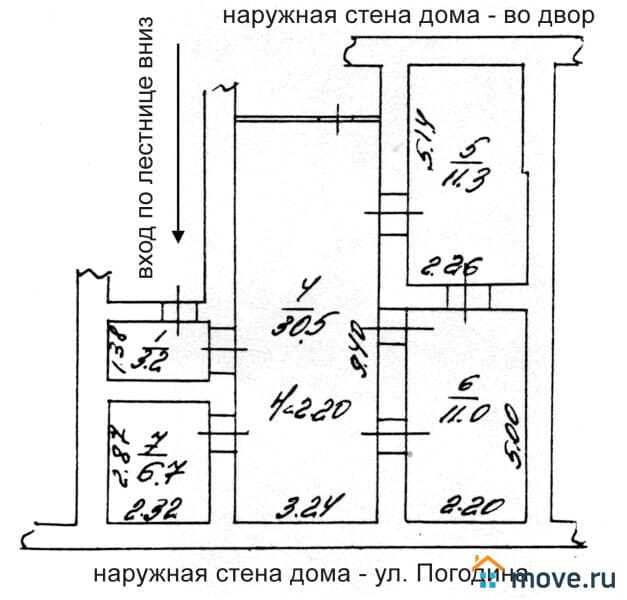 свободного назначения, 64 м²