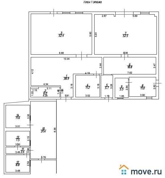 нежилое здание, 209 м²